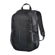 Рюкзак для ноутбука 15.6" Hama Cape Town черный/синий полиэстер (00101908)