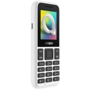 Мобильный телефон Alcatel 1066D белый моноблок 2Sim 1.8" 128x160 Thread-X 0.08Mpix GSM900/1800 GSM1900 MP3 FM microSD max32Gb