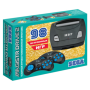 Игровая консоль Magistr Drive 2 Little черный в комплекте: 98 игр