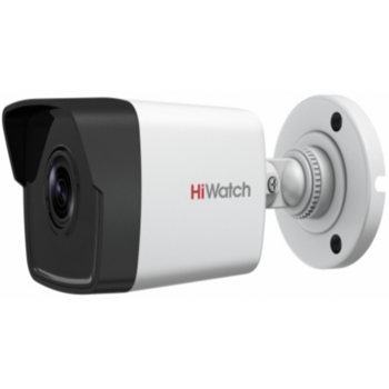 Видеокамера IP Hikvision HiWatch DS-I100(B) 6-6мм цветная корп.:белый
