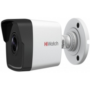 Видеокамера IP Hikvision HiWatch DS-I100 (B) 4-4мм цветная корп.:белый
