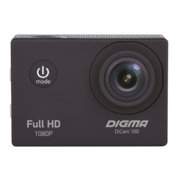 Экшн-камера Digma DiCam 160 черный
