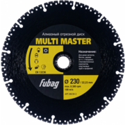 Диск отрезной Fubag Multi Master (88230-3) d=230мм d(посад.)=22.23мм (угловые шлифмашины)