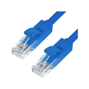Greenconnect Патч-корд прямой 40.0m, UTP кат.5e, синий, позолоченные контакты, 24 AWG, литой, GCR-LNC01-40.0m, ethernet high speed 1 Гбит/с, RJ45, T568B
