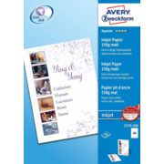 Фотобумага Avery Zweckform 2579-100 A4/150г/м2/100л./белый матовое для струйной печати