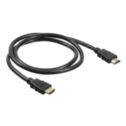 Кабель аудио-видео Buro HDMI 2.0 HDMI (m)/HDMI (m) 1м. Позолоченные контакты черный (BHP HDMI 2.0-1)