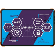 Планшет Irbis TZ151 SC7731E (1.3) 4C/RAM1Gb/ROM16Gb 10.1" IPS 1280x800/3G/Android 8.1/черный/2Mpix/0.3Mpix/BT/GPS/WiFi/Touch/microSDHC 32Gb/GPRS/EDGE/minUSB/8000mAh/32hr/до 1380hrs