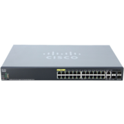 SG350X-24P-K9-EU Коммутатор 24-портовый Cisco SG350X-24P 24-port Gigabit POE Stackable Switch