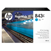 Cartridge HP 843C с голубыми чернилами 400 мл для PageWide XL 5000/4x000