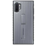 Чехол (клип-кейс) Samsung для Samsung Galaxy Note 10+ Protective Standing Cover серебристый (EF-RN975CSEGRU)