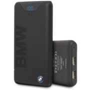 Мобильный аккумулятор BMW Li-Pol 10000mAh 2.1A+1A черный 2xUSB