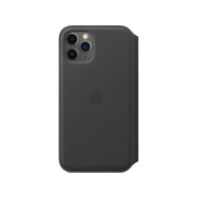 Apple iPhone 11 Pro Leather Folio - Black, Кожанный чехол Folio для Iphone 11 Pro черного цвета