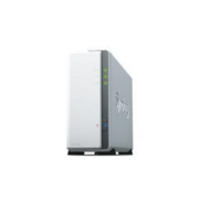 Synology DS120j Сетевое хранилище DC 800MhzCPU/ 512Mb/ up to 1HDDs/ SATA(3,5")/ 2xUSB2.0/ 1GigEth/ iSCSI/ 2xIPcam (up to 5)/ 1xPS/ 2YW"