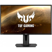 МОНИТОР 27" ASUS TUF Gaming VG27BQ Black с поворотом экрана (LED, Wide, 2560х1440, 165Hz, 0.4 ms, 170°/160°, 350 cd/m, 100,000,000:1, +DP, +2хHDMI, +HDR-10, +MM)