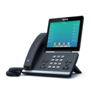 SIP-T57W SIP-телефон, цветной сенсорный экран 7", 16 SIP аккаунтов, Wi-Fi, Bluetooth, Opus, BLF, PoE, USB, GigE, БЕЗ БП
