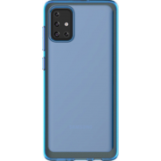 Чехол (клип-кейс) Samsung для Samsung Galaxy A71 araree A cover синий (GP-FPA715KDALR)