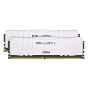 Модуль памяти CRUCIAL Ballistix Gaming DDR4 Общий объём памяти 32Гб Module capacity 16Гб Количество 2 3200 МГц Множитель частоты шины 16 1.35 В белый BL2K16G32C16U4W