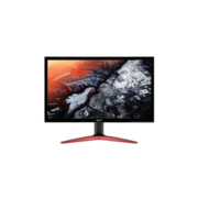Монитор 23,6" ACER KG241QSbiip, TN, 1920x1080, 1ms (0.5ms min), 170°/160°, 300nits, 2xHDMI +DP(1.2), 144Hz (165Hz Overclock),1000:1, Black with red stripes on footstand