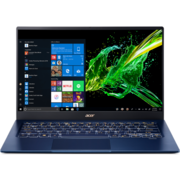 Ноутбук Acer Swift 5 SF514-54T-72ML 14"(1920x1080 (матовый) IPS)/Touch/Intel Core i7 1065G7(1.3Ghz)/16384Mb/1024SSDGb/noDVD/Int:Intel HD/Cam/BT/WiFi/war 3y/0.99kg/Blue/W10Pro