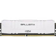 Модуль памяти CRUCIAL Ballistix Gaming DDR4 Общий объём памяти 8Гб Module capacity 8Гб Количество 1 2666 МГц Множитель частоты шины 16 1.35 В белый BL8G26C16U4W