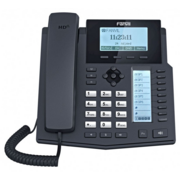 IP-телефон Fanvil X5U, цветной экран 3.5"+ доп. цветной экран 2.4", 16 SIP-линий, Bluetooth, USB, Ethernet 10/100/1000, PoE