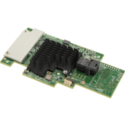 Плата контроллера RAID-массива Intel Integrated RAID Module RMS3CC040, with dual core LSI3108 ROC, 12 Gb/s, 4 internal port SAS 3.0 mezzanine card, RAID levels 0,1,5,6,10.50.60, PCIe x8 Gen3, optional Maintenance Free Backup Unit (AXXRMFBU5). no cables