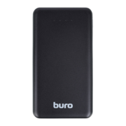 Мобильный аккумулятор Buro RLP-8000 Li-Pol 8000mAh 2A черный 1xUSB материал пластик
