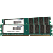 Модуль памяти PATRIOT Signature Line DDR2 Общий объём памяти 4Гб Module capacity 2Гб Количество 2 800 МГц Множитель частоты шины 6 PSD24G800K