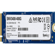 Дисковый массив Synology [SNV3400-400G] 400Gb SSD SNV3000 Series PCIe 3.0 x4 ,M.2 2280, R3100/W550 Mb/s, IOPS 205K/40K, MTBF 1,8M