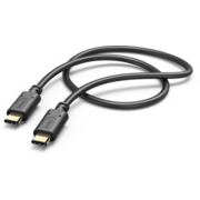 Кабель Hama 00183333 USB Type-C (m)-USB Type-C (m) 0.2м черный
