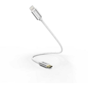 Кабель Hama 00187209 USB Type-C (m)-Lightning (m) 0.2м белый