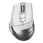 Мышь A4Tech Fstyler FB35 белый/серый оптическая (2000dpi) беспроводная BT/Radio USB для ноутбука (6but)