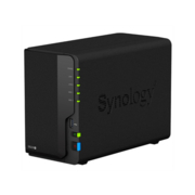 Система хранения данных Synology DC 2,0GhzCPU/2GB(upto6)/RAID0,1/up to 2HDDs SATA(3,5' 2,5')/2xUSB3.0/2GigEth/iSCSI/2xIPcam(up to 25)/1xPS /2YW (repl DS218+)