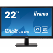 IIYAMA 21.5" X2283HS-B5 {VA 1920х1080 250cd 178/178 3000:1 4ms D-Sub HDMI DisplayPort Tilt 2x1W Audioout}