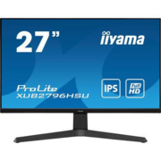 Монитор Iiyama 27" ProLite XUB2796HSU-B1 черный IPS LED 1ms 16:9 HDMI M/M матовая HAS Pivot 1000:1 250cd 178гр/178гр 1920x1080 DisplayPort FHD USB 5.4кг
