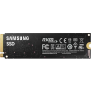 Твердотельный накопитель Samsung SSD 1TB 980, V-NAND 3-bit MLC, M.2 (2280) PCIe 3.0 x4, NVMe 1.4, R3500/W3000, 480000 IOPS