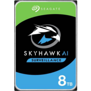 Жесткий диск Seagate SkyHawk AI HDD 3.5" SATA 8Tb, 7200 rpm, 256Mb buffer, 512e, ST8000VE001, 1 year