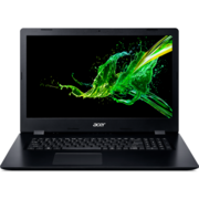 Ноутбук Acer Aspire 3 A317-52-37NL 17.3"(1600x900)/Intel Core i3 1005G1(1.2Ghz)/4096Mb/256SSDGb/DVDrw/Int:UMA/Cam/BT/WiFi/war 1y/1.7kg/Black/DOS