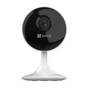 Видеокамера Ezviz C1C 2Мп внутренняя Wi-Fi камера c ИК-подсветкой до 12м 1/2.9'' CMOS матрица; объектив 2.8мм; угол обзора 106°(горизонтальный), 130°(диагональный);20 к/сек при 1920х1080; ИК-фильтр;2.4ГГц Wi-F