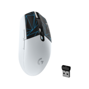 Мышь Logitech G305 белый/черный оптическая (12000dpi) беспроводная USB (5but)
