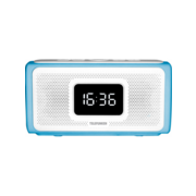 Радиоприемник настольный Telefunken TF-1705UB голубой/белый USB SD