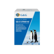 Картридж струйный G&G GG-C13T908140 черный (130мл) для Epson WorkForce Pro WF-6090DW/6090DTWC/6090D2TWC/6590DWF