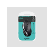 Мышь Logitech M500s Advanced Black (черно-серебристая, 7 кнопок, 400–4000 dpi, USB, 1.8м, эргономичная, колесико сверхбыстрой прокрутки)