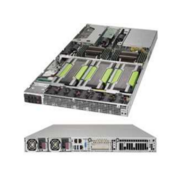 Barebone 1U/Dual Socket Intel® Xeon®/12 DIMM slots Up to 3TB/4 SATA3/2 RJ45/4 PCI-E 3.0 x16/2 PCI-E 3.0 x16 (LP)/M.2/2000W Redundant