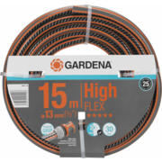 Шланг Gardena Highflex 1/2" 15м поливочный армированный черный/оранжевый (18061-20.000.00)