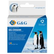 Картридж струйный G&G GG-CH564H многоцветный (18мл) для HP DJ 1050/2050/2050s