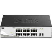 Коммутатор D-Link DGS-1210-26/F3A, L2 Smart Switch with 24 10/100/1000Base-T ports and 2 100/1000Base-X SFP ports. 8K Mac address, 802.3x Flow Control, 4K of 802.1Q VLAN, 4 IP Interface, 802.1p