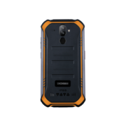 Doogee S40 Fire Orange, 5.5'' 18:9 480 x 960, 1.5GHz, 4 Core, 3GB RAM, 32GB, up to 32GB flash, 5Mpix+8Mpix/5Mpix, 2 Sim, 2G, 3G, LTE, BT, Wi-Fi, NFC, GPS, Micro-USB, 4650 мА·ч, Android 9.0 (Pie), 238 г, 158,2 ммx79 ммx14,1 мм, IP68, IP69K,