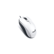 Мышь DX-110, USB, G5, белая (white, optical 1000dpi, подходит под обе руки)