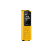 Nokia 110 DS TA-1386 4G Yellow, 1.8'', 1 Core, 128MB + 48MB (ROM/RAM), 2 Sim, LTE + GSM/GPRS/WCDMA, Micro-USB, 1020mAh, 84.5g, 121x50x14,5